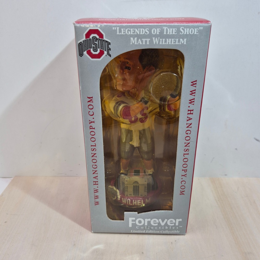 Ohio State Matt Wilhelm Bobblehead Legends of The Shoe Forever Collectibles